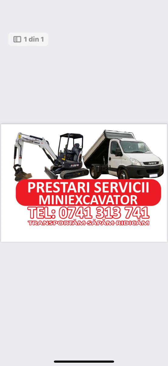 Miniexcavator Bobcat E26-2018